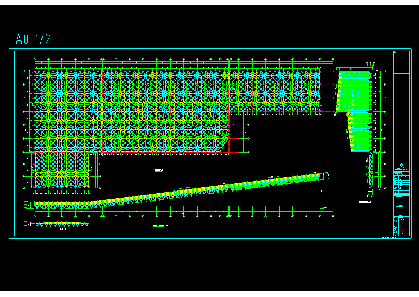 广州贵州遵义滑雪场网架设计