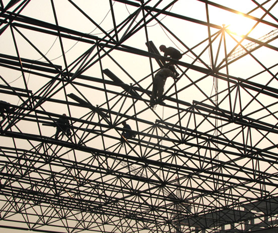 广州厂房网架安装