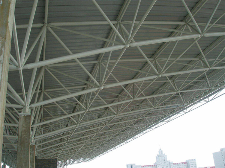 广州学院体育场网架工程