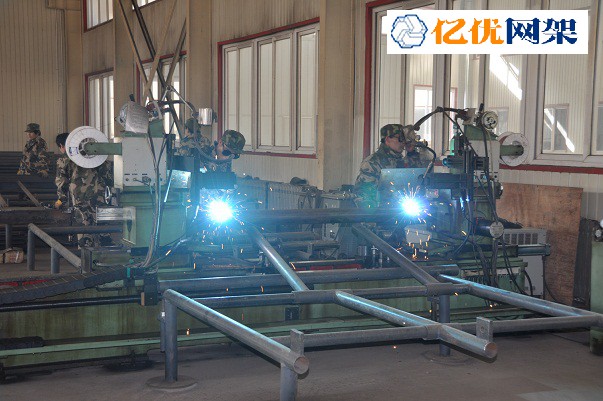 广州螺栓球网架加工车间